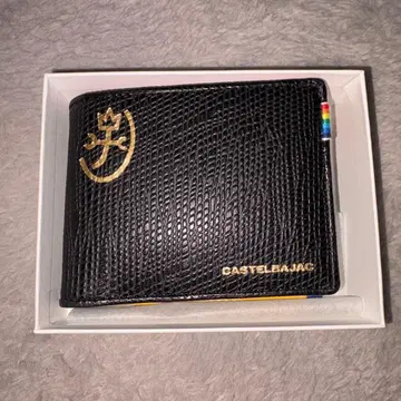 CASTELBAJAC 블랙 접이식 지갑