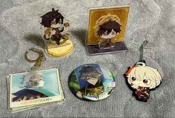 원신 키링 캔 배지 등