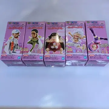 원피스 월드 컬렉터블 피규어 에그헤드 6 컴플리트 세트