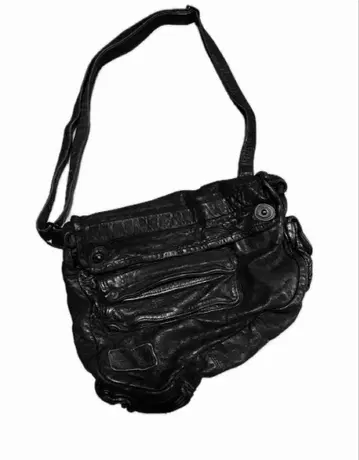 율리우스 가죽 가스 마스크 백