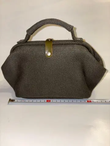 BAGWORKS 카키 핸드백 약 28cm