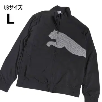 푸마 안감 메쉬 우븐 자켓 525344 블랙 남성용 L(US 사이즈)