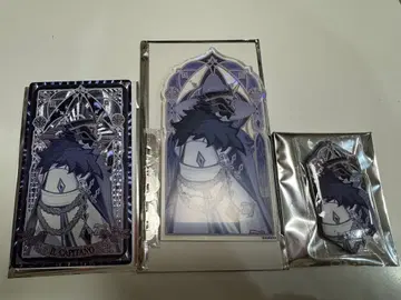 원신 서리 흔적과 권염 시리즈 카피타노(대장) 캔뱃지 아크릴 스탠드 카드