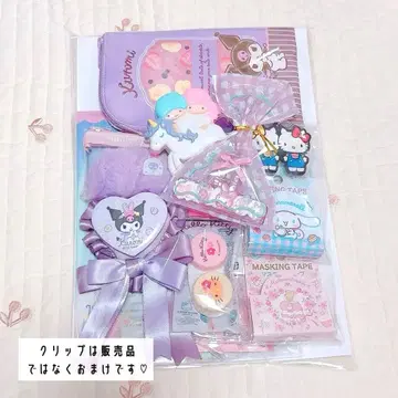 마이멜로디 클립 한정판 1점 산리오 mix