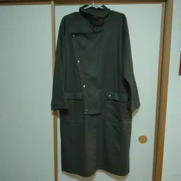 올리브 그린 모즈 코트 춤추는 대수사선 오다 유지 풍