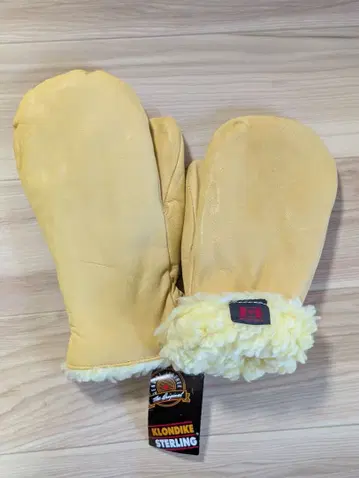 [ 새상품 ] KLONDIKE 캐나다제 본 무스탕 가죽 장갑