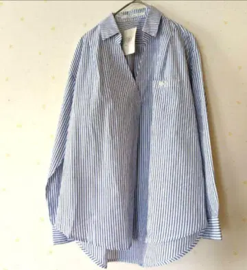 봄색 새상품 르농큐르 스키퍼 셔츠