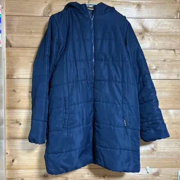 ROXY 후드 부착 네이비 아우터 자켓