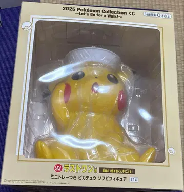 포켓몬 제일복권 라스트원상 미니 트레이 포함 피카츄 소프트 비닐 피규어