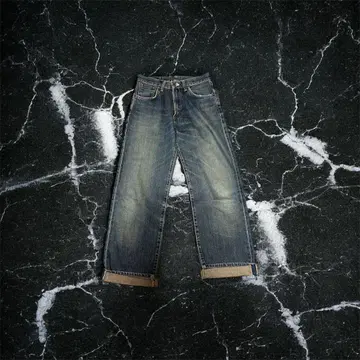 EDWIN 505 vintage 스트레이트 데님 아메카지 Y2k