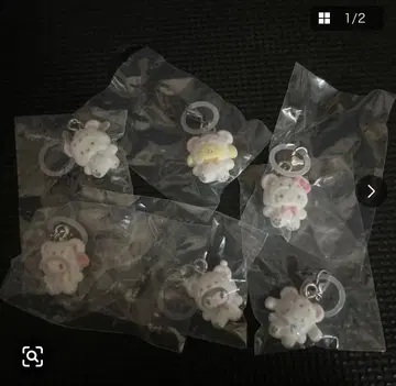 푹신푹신 스노우 메지루시 액세서리 6개 세트 컴플리트