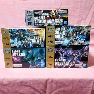 건담 HGUC 멧사라 앙크샤 외 3개 [건담 프라모델 묶음 판매]