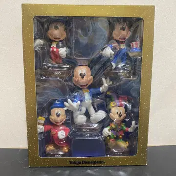 새상품 도쿄 디즈니랜드 미키마우스 피규어 세트 20주년 기념