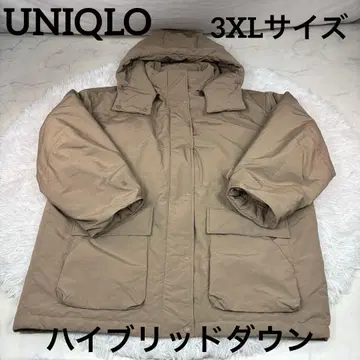 [ 새상품급 ] UNIQLO 하이브리드 다운 여성용 3XL 사이즈 베이지