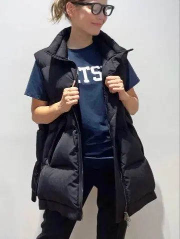 두지엠 클라세 별주 MY WHITE 다운 베스트 블랙