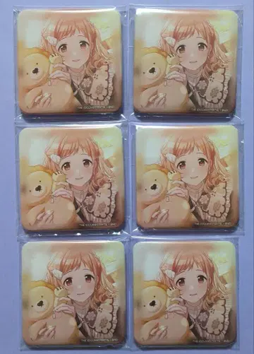 샤니마스 사쿠라기 마노 스퀘어 캔뱃지