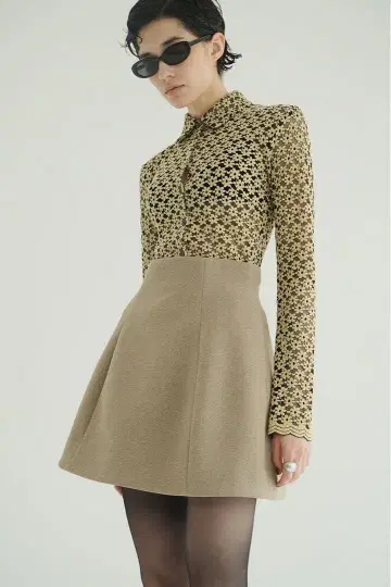 CLANE CONSTRUCTIVE MINI SKIRT 삼색