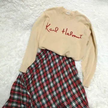 vintage 90s 칼 헬무트 코튼 니트 PINKHOUSE