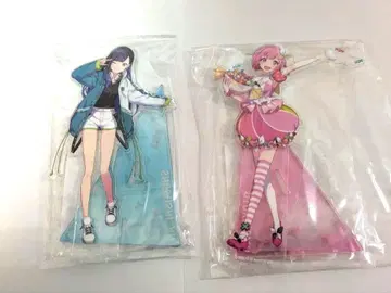 프로세카 비비버스 시라이시 안 원더쇼 호우 에무 아크릴 스탠드 2점 세트