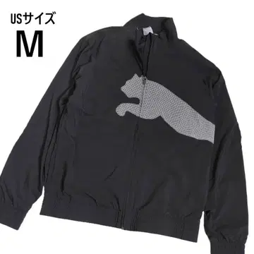 푸마 메쉬 우븐 자켓 525344 블랙 남성용 M (US 사이즈)