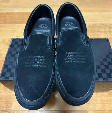 [ 27.5 ] NEIGHBORHOOD VANS OTW 블랙 미중고