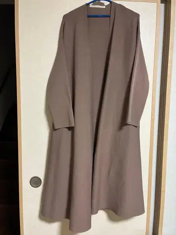 새상품급! 그레디 브릴리언트 구매 브라운 롱 가디건 허리 리본 포함