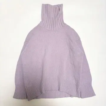 GALERIE VIE 파인 울 터틀넥 니트 스웨터