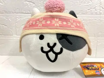 냥코 대전쟁 윈터 스타일 봉제 인형 남코 한정판 배틀 고양이