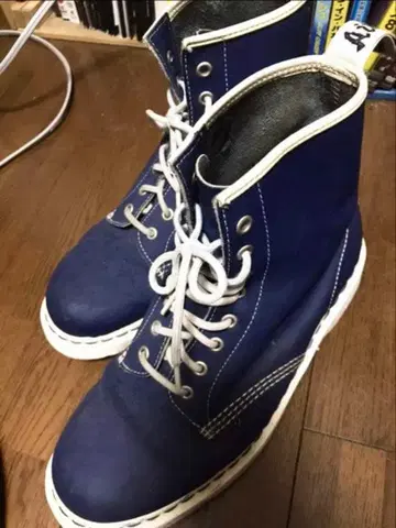 닥터마틴 하이컷 부츠 28cm 네이비 Dr. Martens