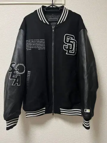 WIND AND SEA Padres 파드레스 바시티 자켓