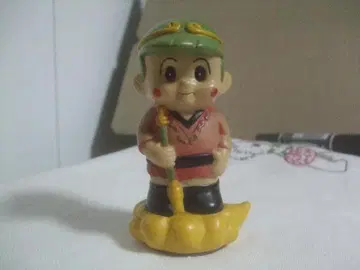 타카마츠 신용금고 신짱 손오공 저금통 소프트 비닐 인형