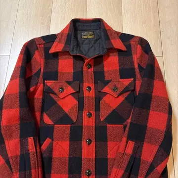 새상품급 COOTIE 버팔로 체크 자켓