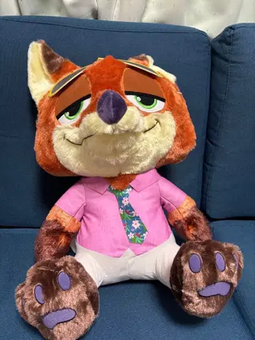 주토피아2 슈퍼 라지 봉제 인형 닉