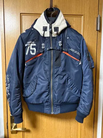 AVIREX MA-1 REMODEL 네이비