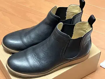 REGAL 사이드 고어 부츠 블랙 Worth collection