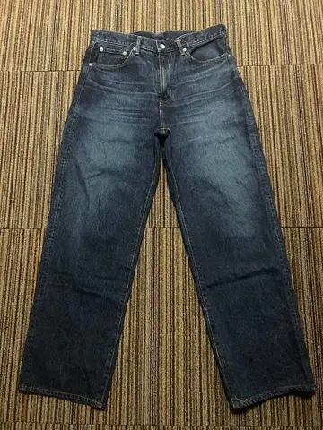 EDWIN 503 사이즈 32 다크 블루 스트레이트 청바지