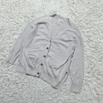 [ c6897 ] SLOBE IENA 가디건 긴팔 라이트 그레이