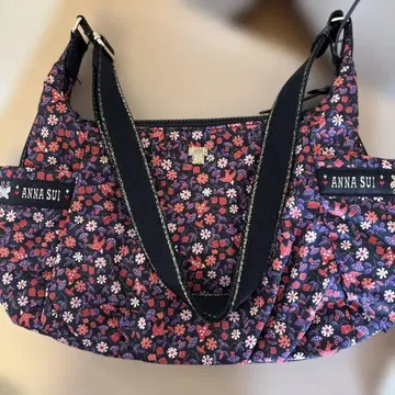 ANNA SUI 꽃무늬 숄더백 스트랩 포함