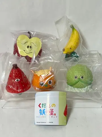 가챠 과일 요괴 전 5종 세트 / 컴플리트