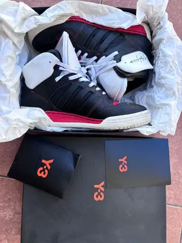 Y-3 하이컷 스니커즈