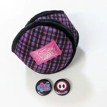 니치죠구미 시니가미 ZOZOTOWN 콜라보 귀도리 캔뱃지