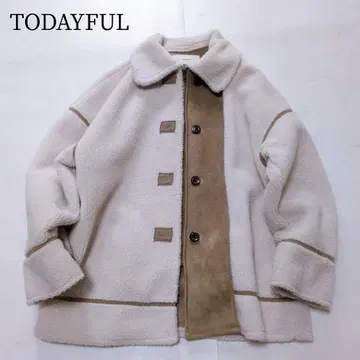 푹신푹신 TODAYFUL 본딩 보아 코트 겨울을 부드럽게 감싸는