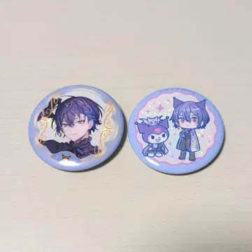 니지산지 코야나기 로우 Dytica 산리오 캔뱃지 쿠로미 2