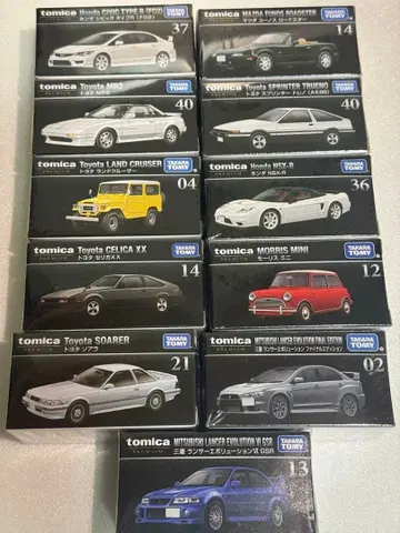 토미카 프리미엄 미개봉 11대