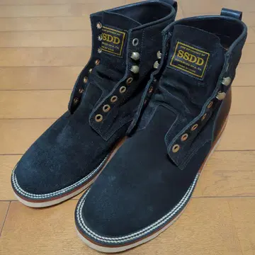 FUCT SSDD x UNMARKED HEAVY BOOTS -BLACK-