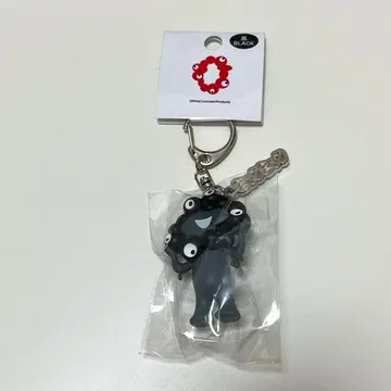 미개봉 새상품 블랙 미야쿠미야쿠 PVC 입체 마스코트 키링 플레이트 포함