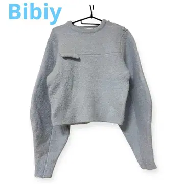 [ 새상품급 ] Bibiy. 비비DORIAN KNIT 도리안 니트 블루