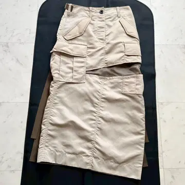 sacai 나일론 트윌 스커트