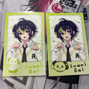 니지산지 완냥 days 폴라로이드풍 카드 이나미 라이