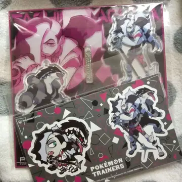 포켓몬 네즈 타치후사구마 아크릴 스탠드 스티커 포켓몬 센터